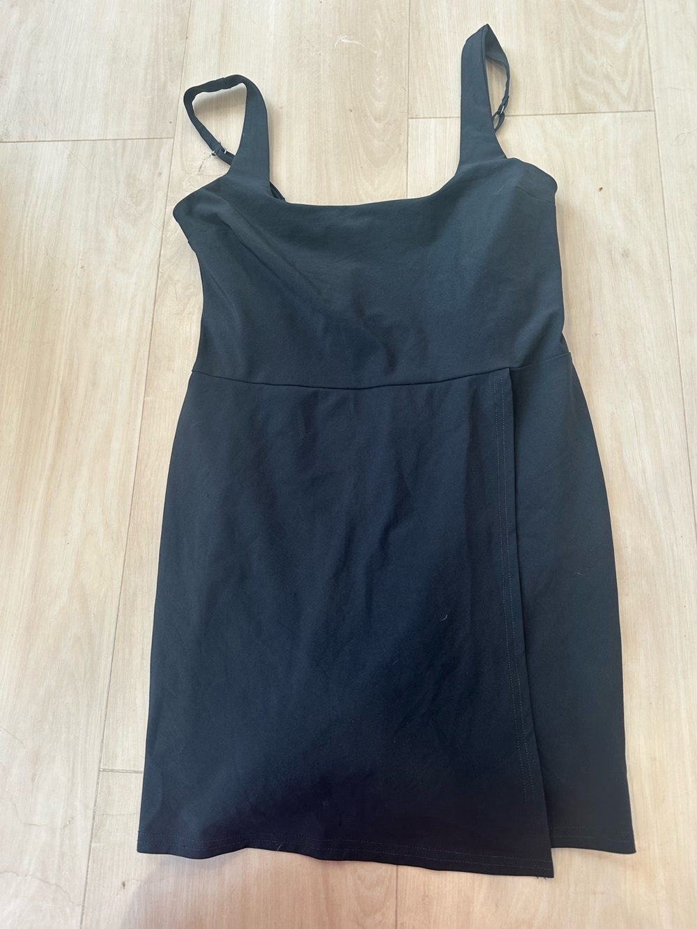 Abercrombie and FitchClassic Black Square-Neck Tank Dress/tennis dress small!